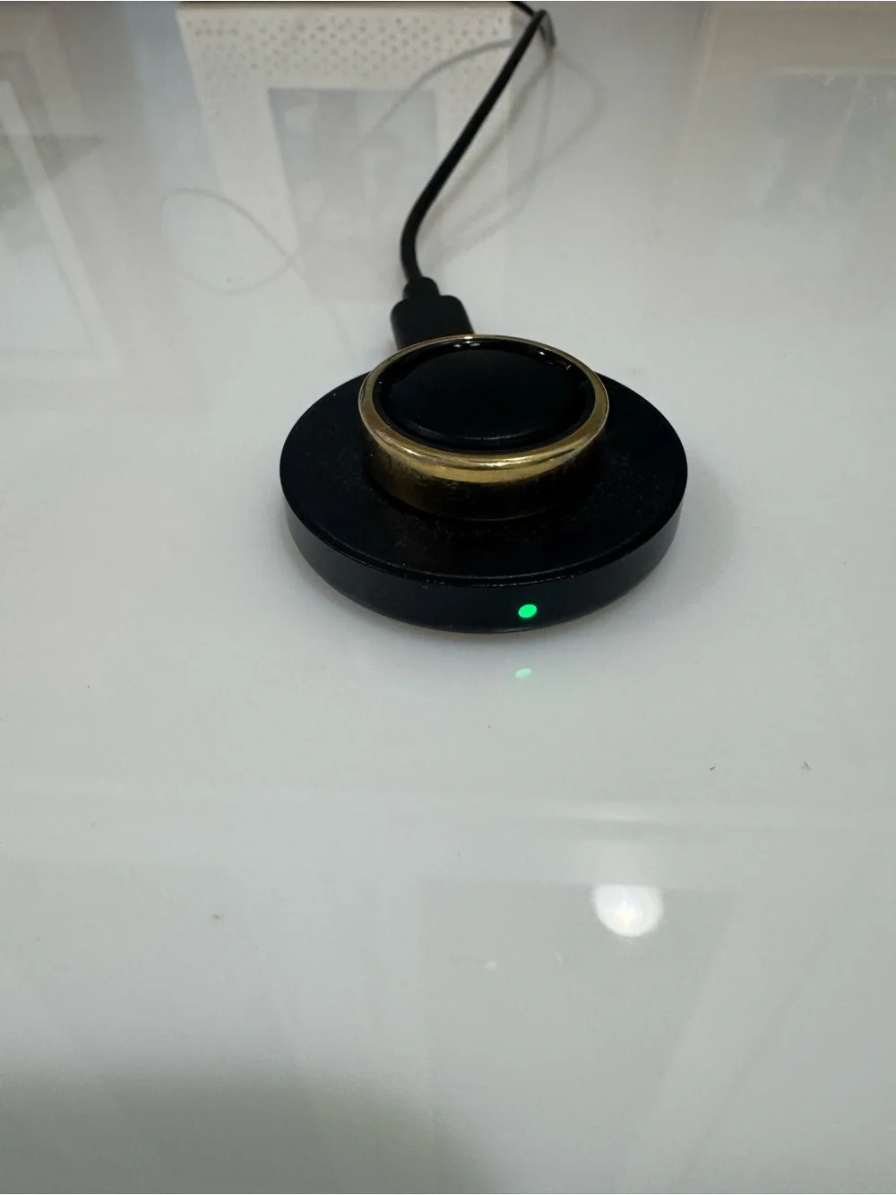 Oura Gold Horizon Smart Ring (Size 13)